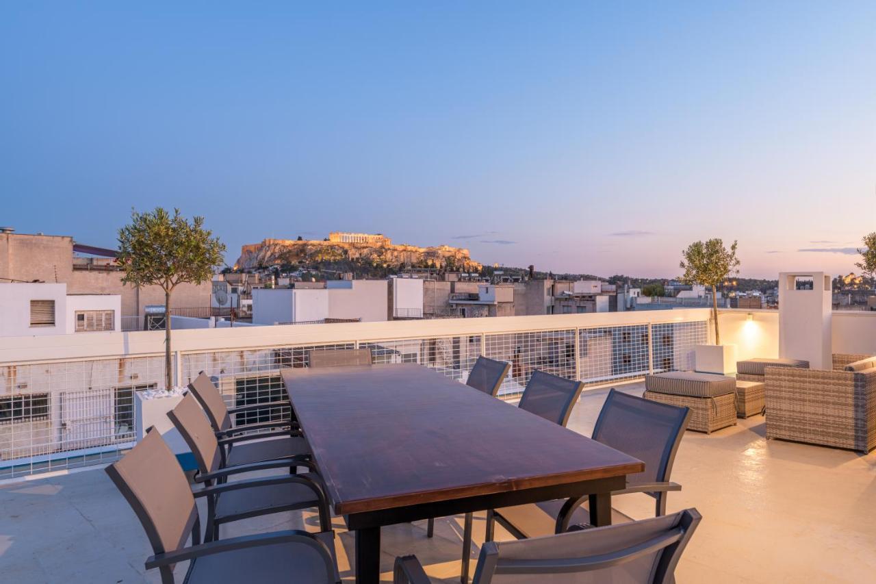 The Dazzling Glimpse Acropolis Suites Atenas Exterior foto