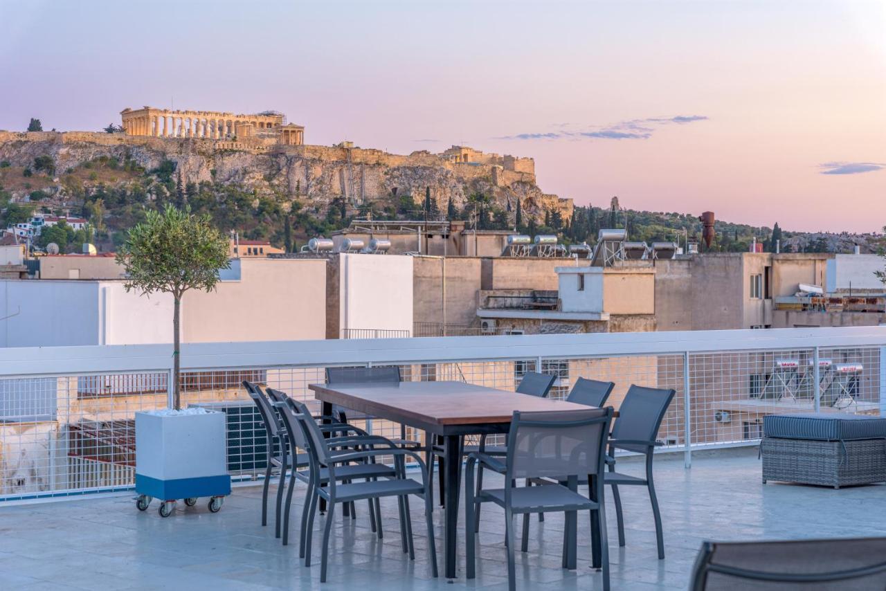 The Dazzling Glimpse Acropolis Suites Atenas Exterior foto